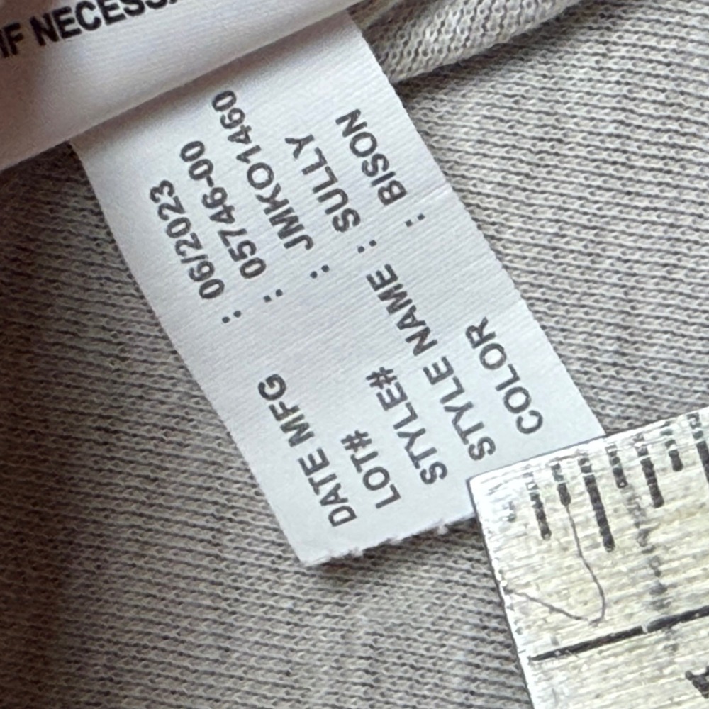 Johnnie-O Mens Large Brown Heathered Quarter Zip Pullover Sully Bison Sweater - Picture 10 of 10